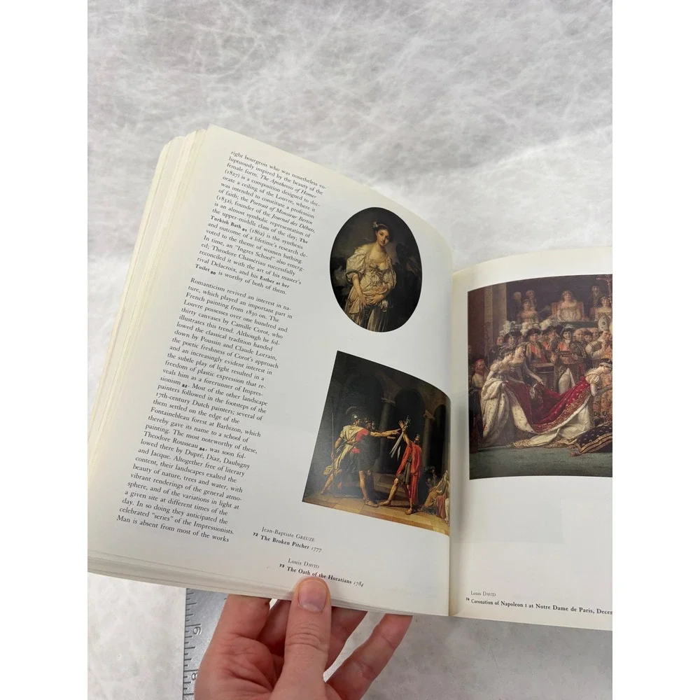 Louvre Museum Art Book Pierre Quoniam 1989 English Edition Guide Softcover